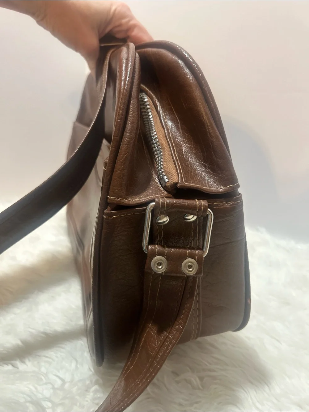 Talon Classic Brown Leather Men’s messenger Bag - Timeless Everyday Style